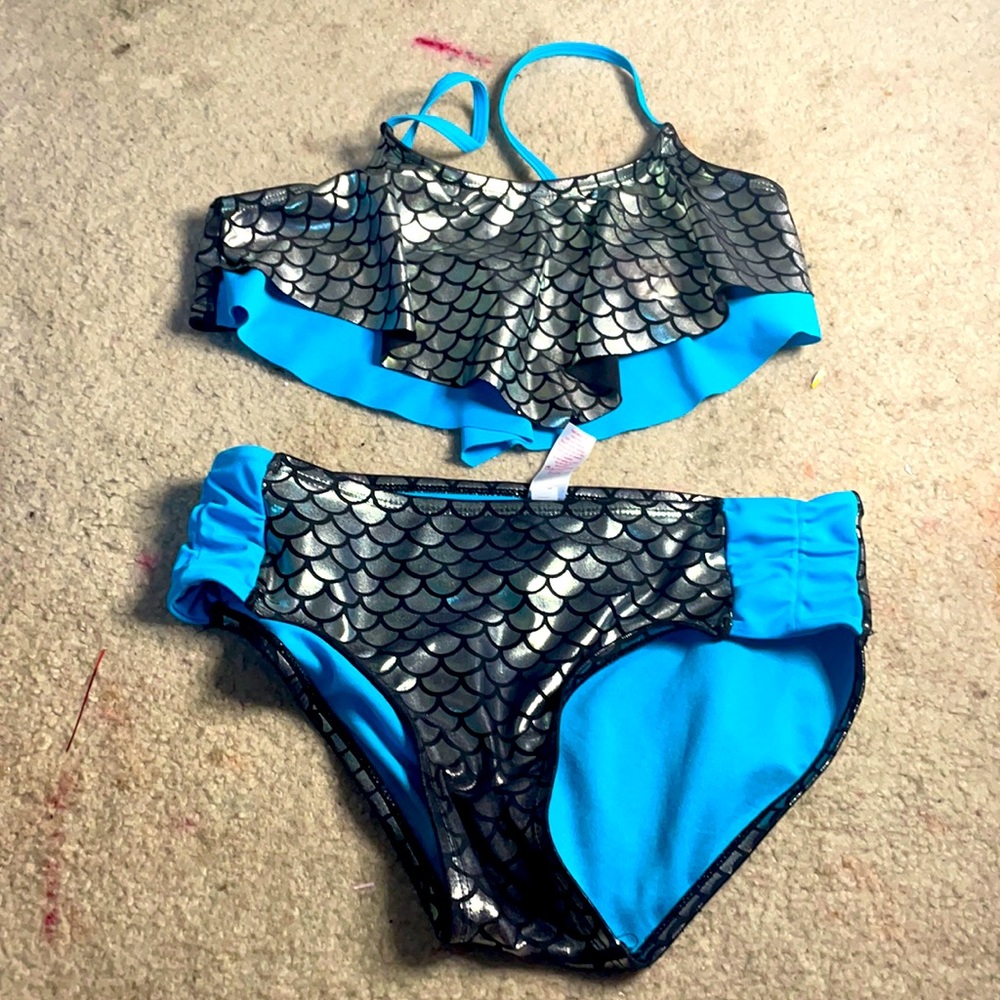Mermaid swimsuit 2 piece